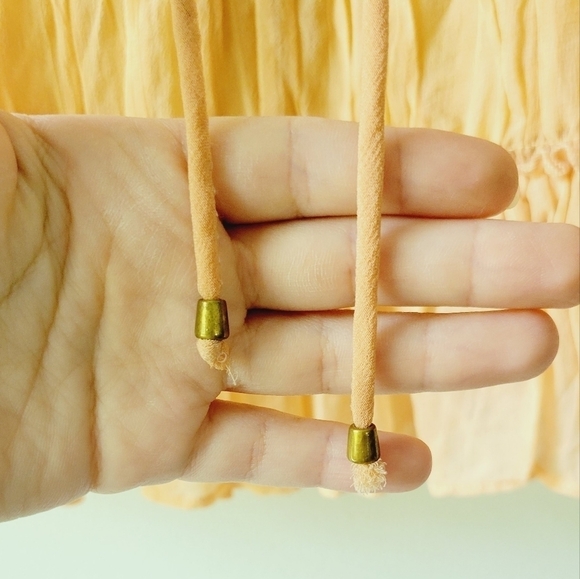 Floreat Anthropology peach nude color sleeveless top size S - Picture 3 of 9